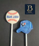 1435 Toronto Blue Jays Chocolate Candy Lollipop Mold